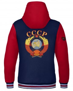 толстовка с капюшоном СССР_спина